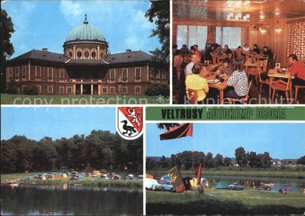Veltrusy Zamek Schloss Autocamping Obora