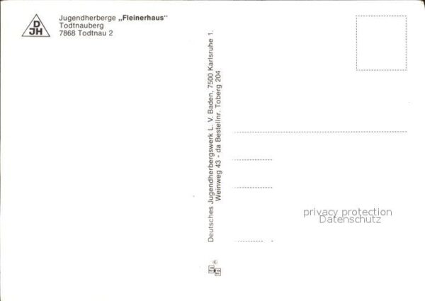Todtnauberg Jugendherberge Fleinerhaus Schwarzwald – Bild 2