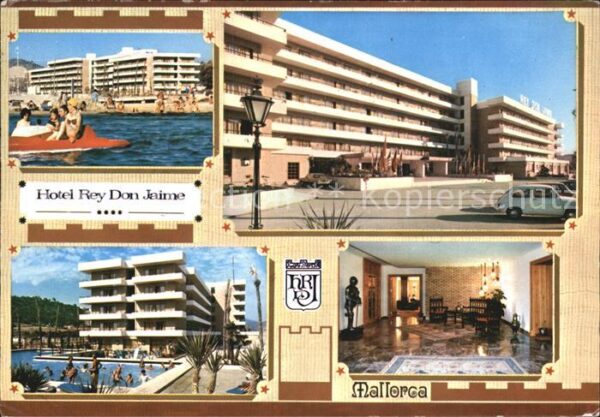 Santa Ponsa Mallorca Islas Baleares Hotel Rey Don Jaime Swimming Pool Stran