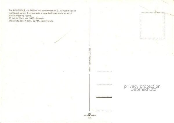 Brussels Hilton Hotel – Bild 2