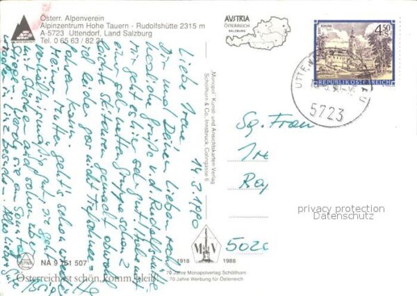 Uttendorf Salzburg Alpinzentrum Hohe Tauern Rudolfshütte W – Bild 2