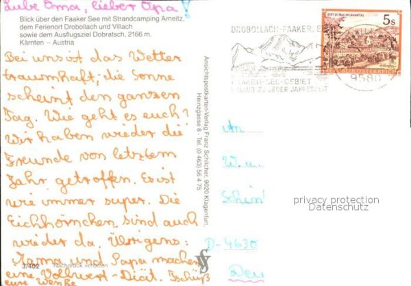 Finkenstein Faaker See Strandcamping Arneitz Drobollach Villac – Bild 2