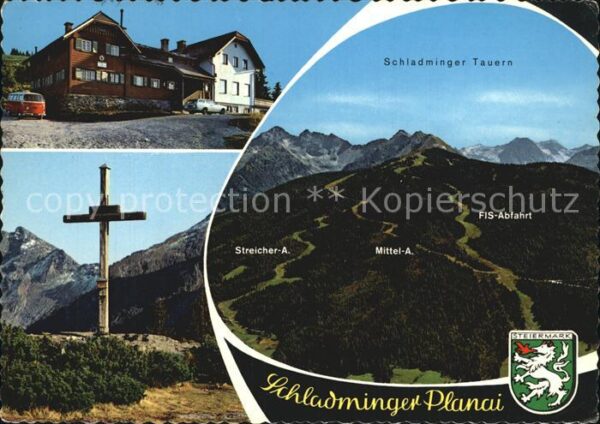 Schladming Obersteiermark Schladminger Hütte Berghaus auf der Pla