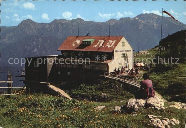 Ebensee Oberoesterreich Alpenvereinshütte am Feuerkogel Hölleng