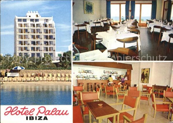 Ibiza Islas Baleares Hotel Palau Restaurant Strand