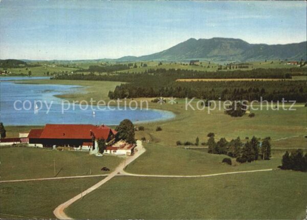 Fuessen Allgaeu Gaststätte Pension Wiesbauer Hopfensee