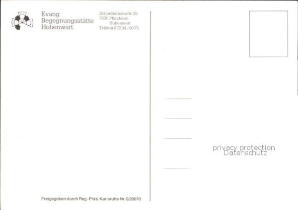 Hohenwart Pforzheim Ev Begegnungsstätte Fliegeraufnahme – Bild 2