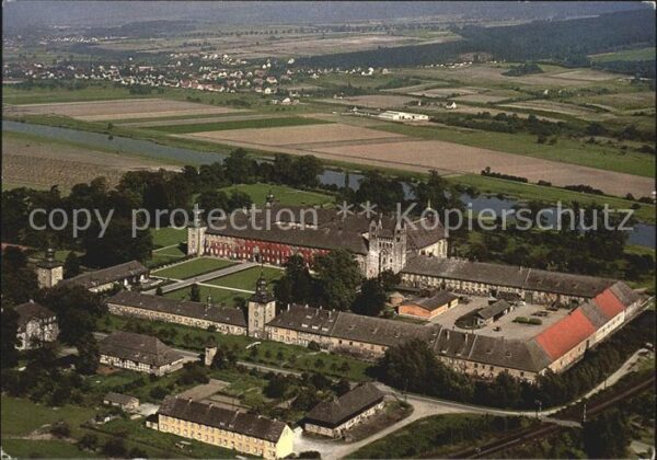 Corvey Schloss ehemalige Reichsabtei Fliegerau