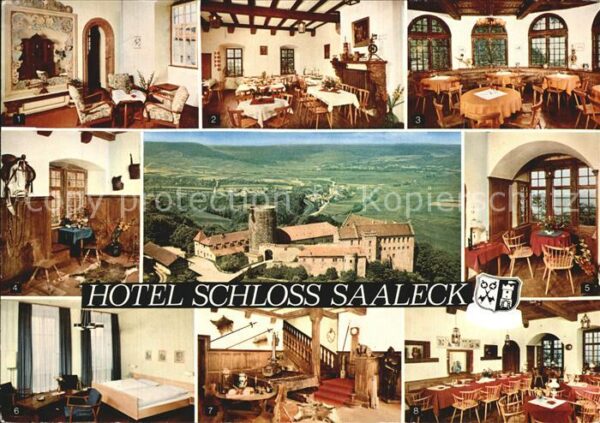 Hammelburg Hotel Schloss Saaleck Restaurant Foyer