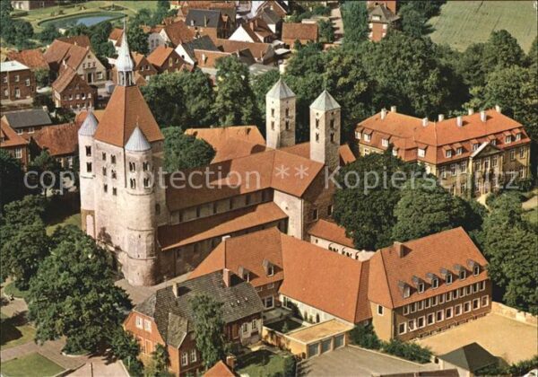 Freckenhorst Schloss Kirche Fliegeraufnahme