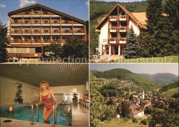 Ottenhoefen Schwarzwald Hotel Restaurant Pflug Hallenbad Ortsan