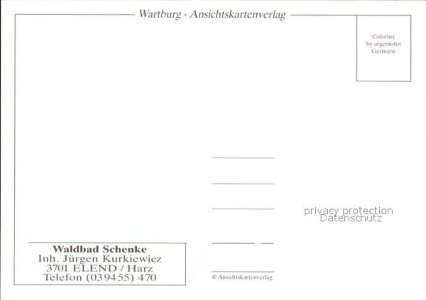 Elend Harz Waldbad Schenke Brocken Fliegeraufnahme – Bild 2
