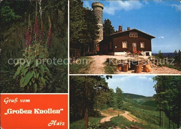 Herzberg Harz Wanderhütte Grosser Knollen Aussichtstu