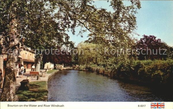 Bourton-on-the-Water and the River Windrush