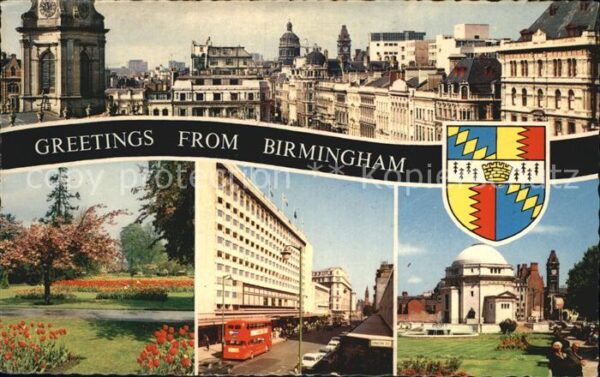 Birmingham Colmore Row Cannon Hill Park Corporatio