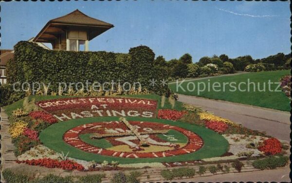 Hastings East Sussex Floral Clock White Rock Gardens