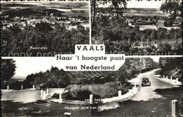 Vaals Panorama Vergezicht Hoogste punt van Ne