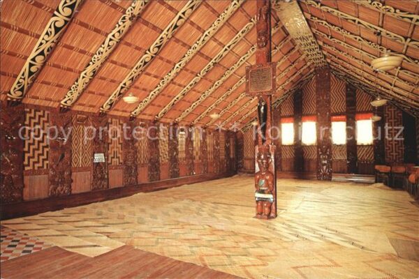 Whakarewarewa Wahio Meeting House Interior
