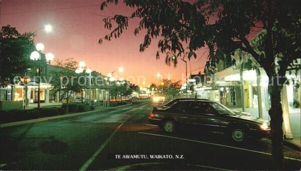 Waikato Te Awamutu at night