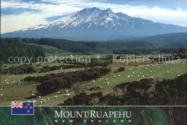 Neuseeland Mount Ruapehu Tongariro National Park