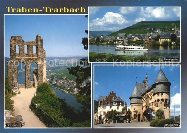 Traben-Trarbach Ruine Grevenburg Mosel Brückentor