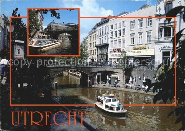 Utrecht Kanal Ausflugsboot