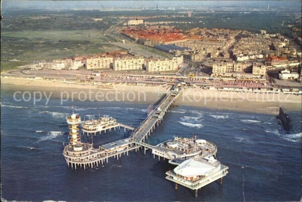 Scheveningen Pier Fliegeraufnahme
