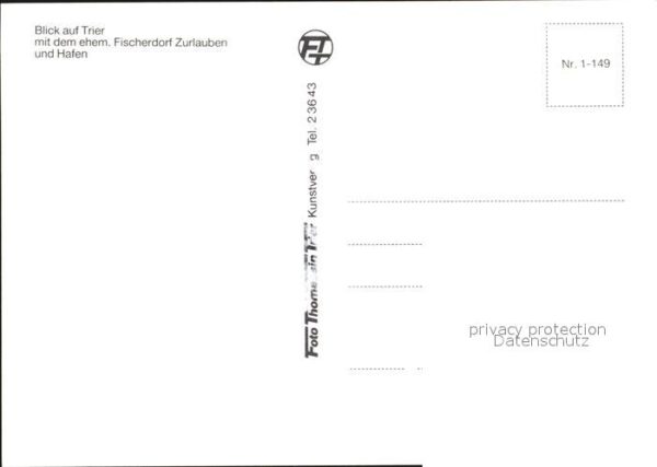 Trier ehemaliges Fischerdorf Zurlauben Mosel – Bild 2