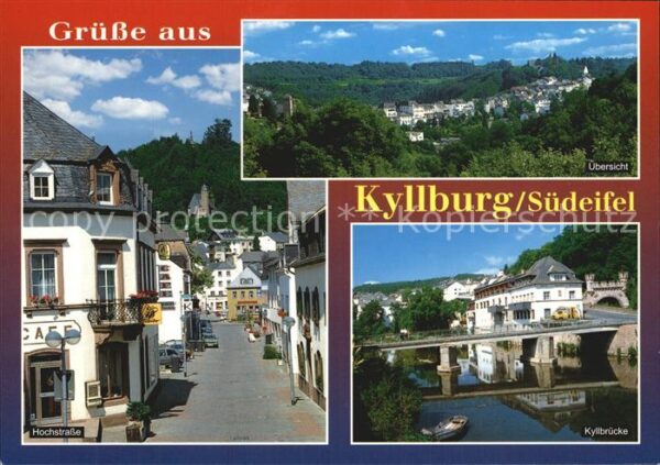 Kyllburg Rheinland-Pfalz Kneipp Luftkurort Südeifel Hochstrasse