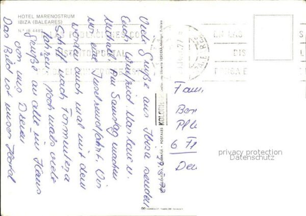 Ibiza Islas Baleares Hotel Marenostrum Swimming Pool – Bild 2