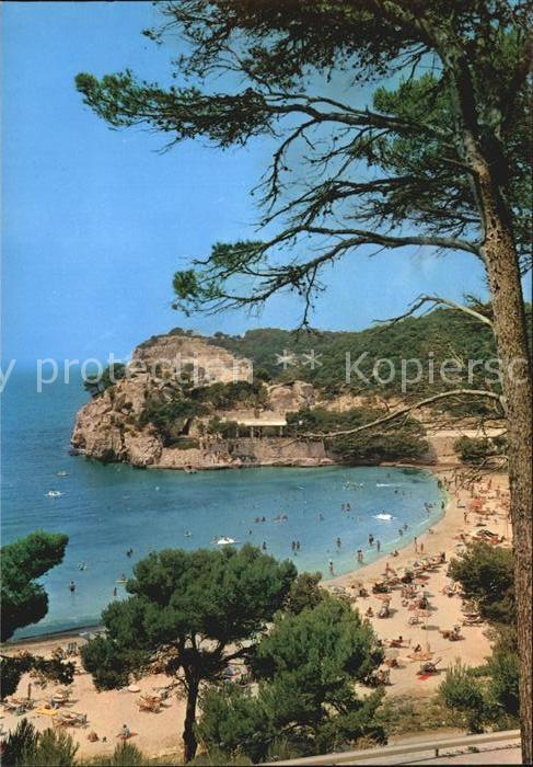 Cala Galdana Panorama Bucht Strand Küste