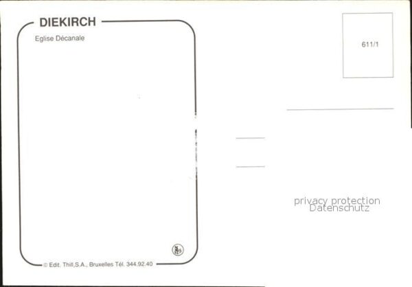 Diekirch Eglise Decanale Kirche – Bild 2