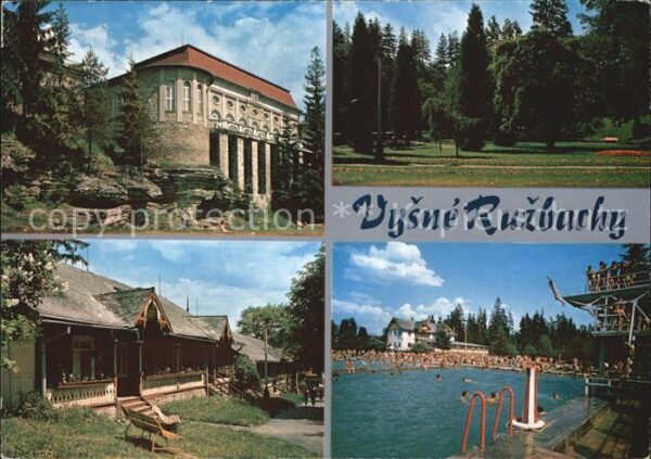 Vysne Ruzbachy Biely dom Kupelny park Svedske domky Te