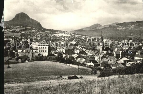 Bilina Bilin Tschechien Panorama