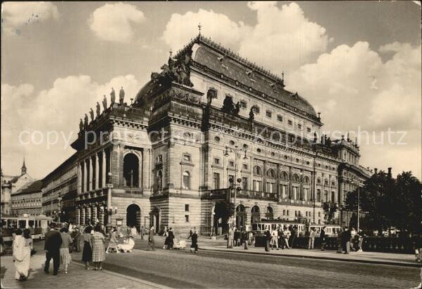 Praha Prahy Prague Narodni divadlo Nationaltheater