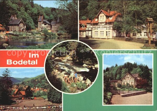 Treseburg Harz Halde FDGB Erholungsheim Luppbode Alten