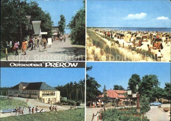 Prerow Ostseebad Strand Promenade Gaststätte Restaurant