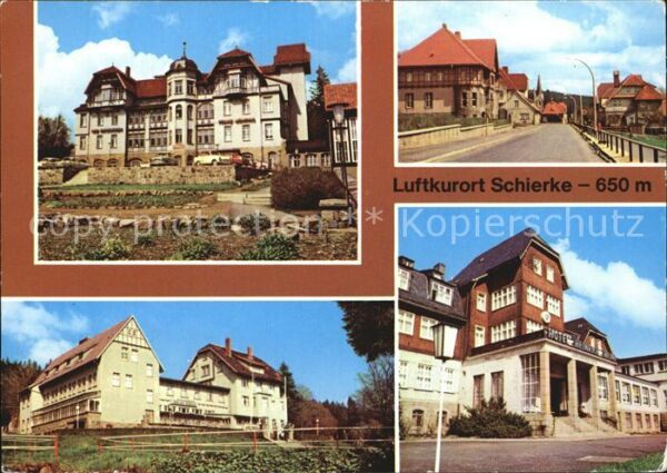 Schierke Harz FDGB Erholungsheim Brockenstrasse Hotel