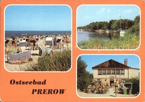Prerow Ostseebad Strand Seglerhafen Gaststätte