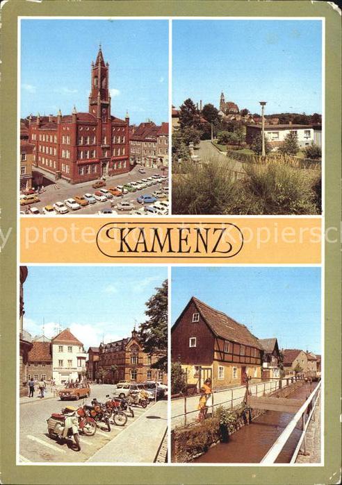 Kamenz Sachsen Rathaus Platz der Jugend Historische Hä