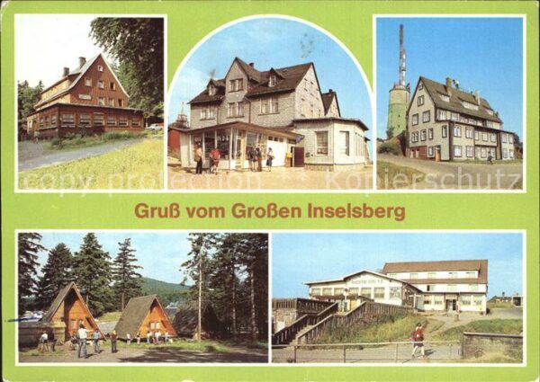 Grosser Inselsberg Haus am Reitstein Ferienheim HO Gaststä