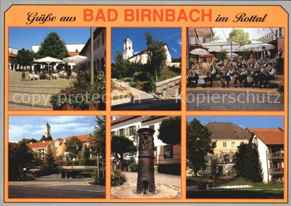 Bad Birnbach Teilansichten Kirche Musikkapelle Denkm