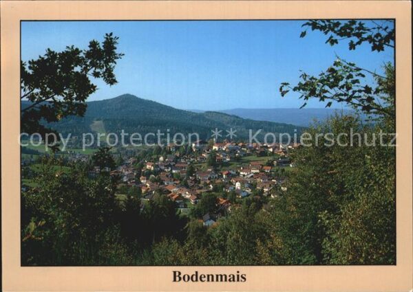 Bodenmais Panorama Bayerischer Wald