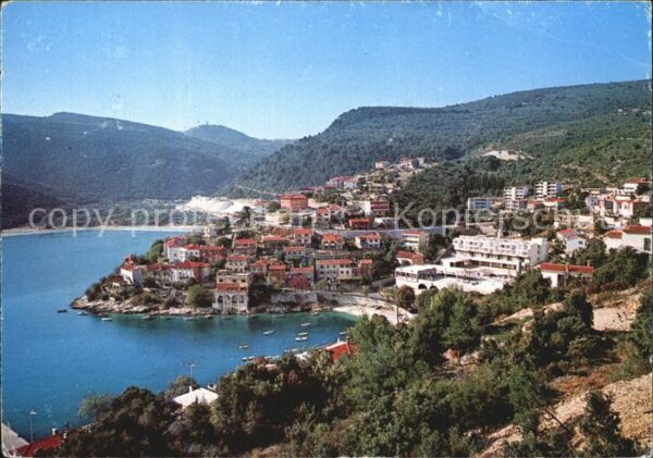 Rabac Kroatien Panorama Küste