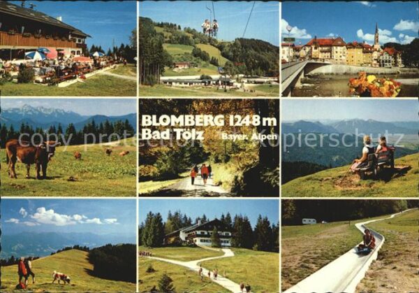 Bad Toelz Ausflugsort Blomberg Berggaststätte Ber