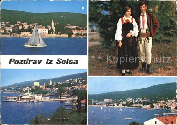 Selce Crikvenica Segelboot Hafen Trachten