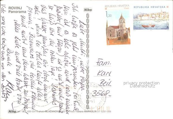 Rovinj Istrien Panorama Villas Rubin Fliegeraufnahme – Bild 2