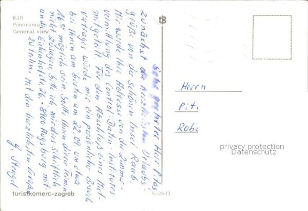 Rab Kroatien Panorama Nachtaufnahme – Bild 2