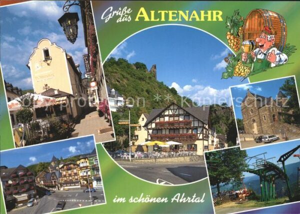 Altenahr Teilansichten Hotel Restaurant Sesselli