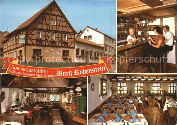 Fraenkisch-Crumbach Speisegaststätte Burg Rodenstein